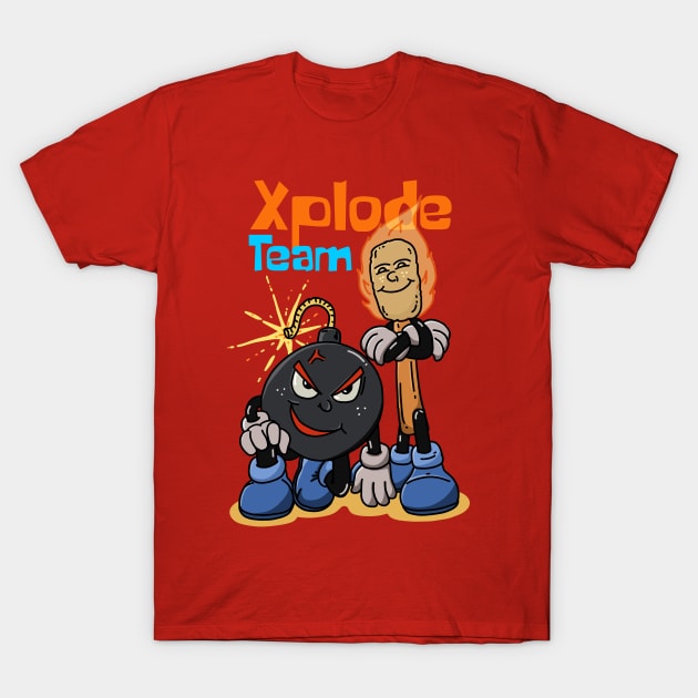 Explode team mascot T-Shirt by RiyanRizqi